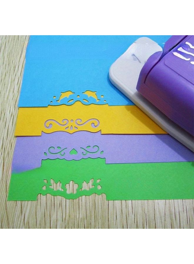 آلة ثقب الدانتيل الياسمين DIY تصميم محدب ومقعر أداة قطع الحواف البلاستيكية لأعمال الحرف الورقية - Image 4